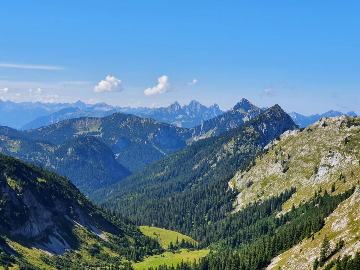 Ferienwohnung Gipfelglueck Oberammergau Exteriör bild
